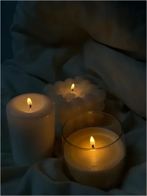 Detail Scented Candles Cozy Aesthetic Number 15