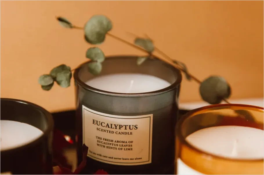 Detail Scented Candles Cozy Aesthetic Number 4