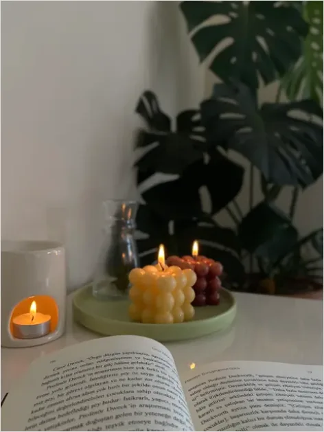 Detail Scented Candles Cozy Aesthetic Number 5