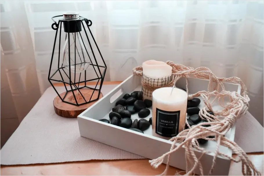 Detail Scented Candles Cozy Aesthetic Number 8