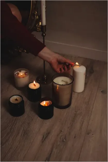 Detail Scented Candles Cozy Aesthetic Number 10