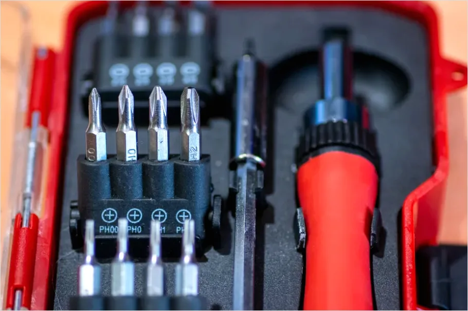 Detail Screwdriver Set Close Up Number 2