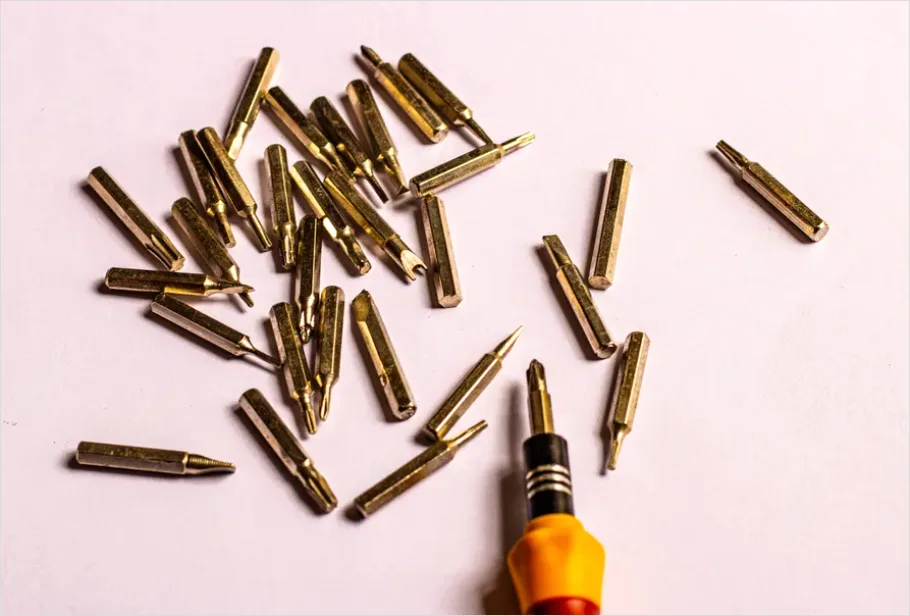 Detail Screwdriver Set Close Up Number 12