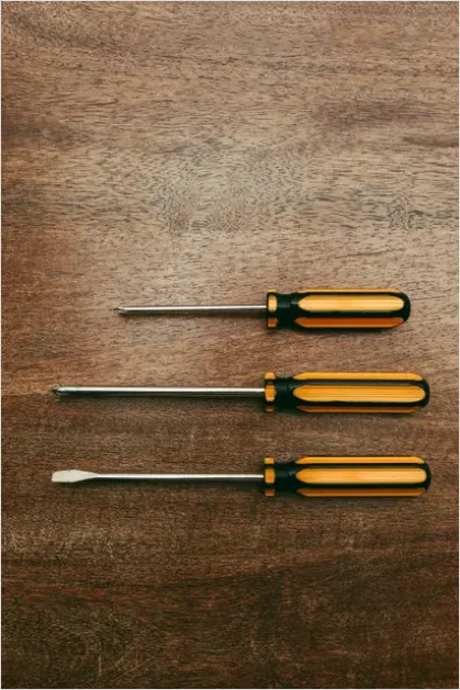 Detail Screwdriver Set Close Up Number 6