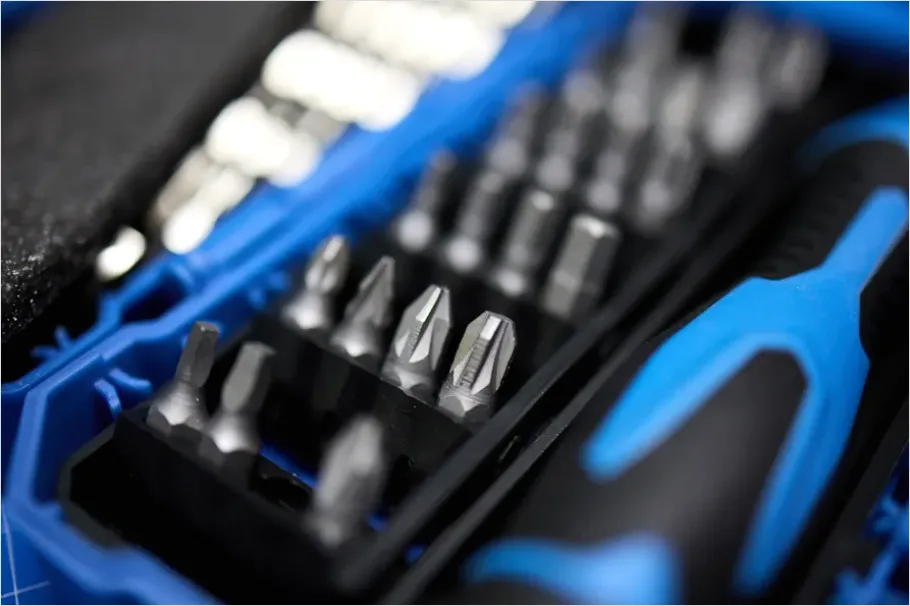 Detail Screwdriver Set Close Up Number 7
