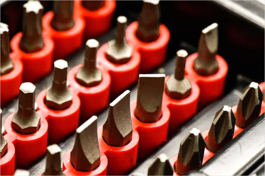 Detail Screwdriver Set Close Up Number 9