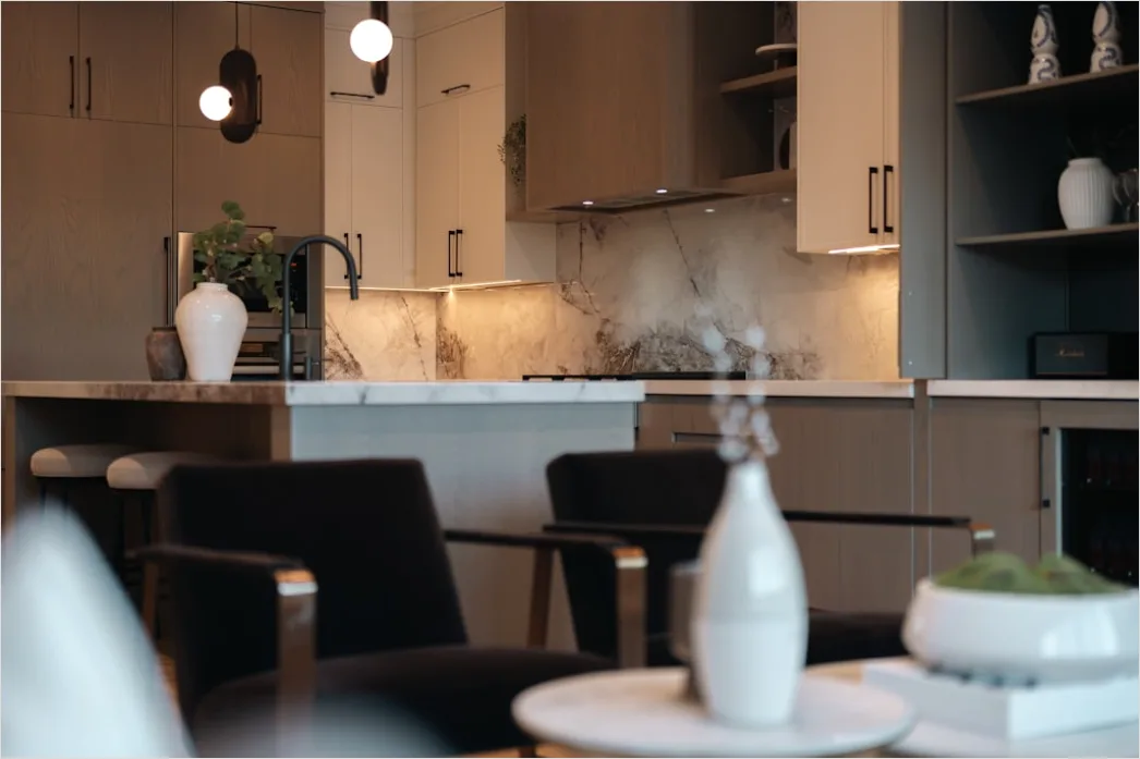Detail Smart Home Speaker On Counter Number 13