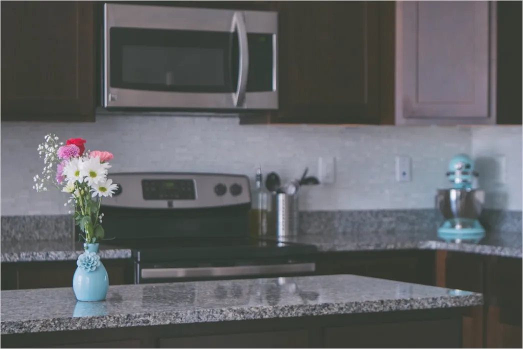 Detail Smart Home Speaker On Counter Number 7