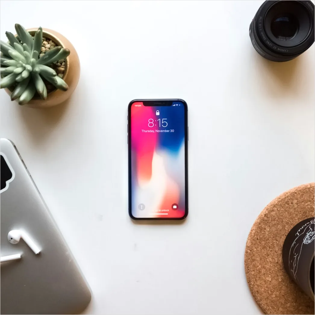 Detail Smartphone Flat Lay Aesthetic Number 6