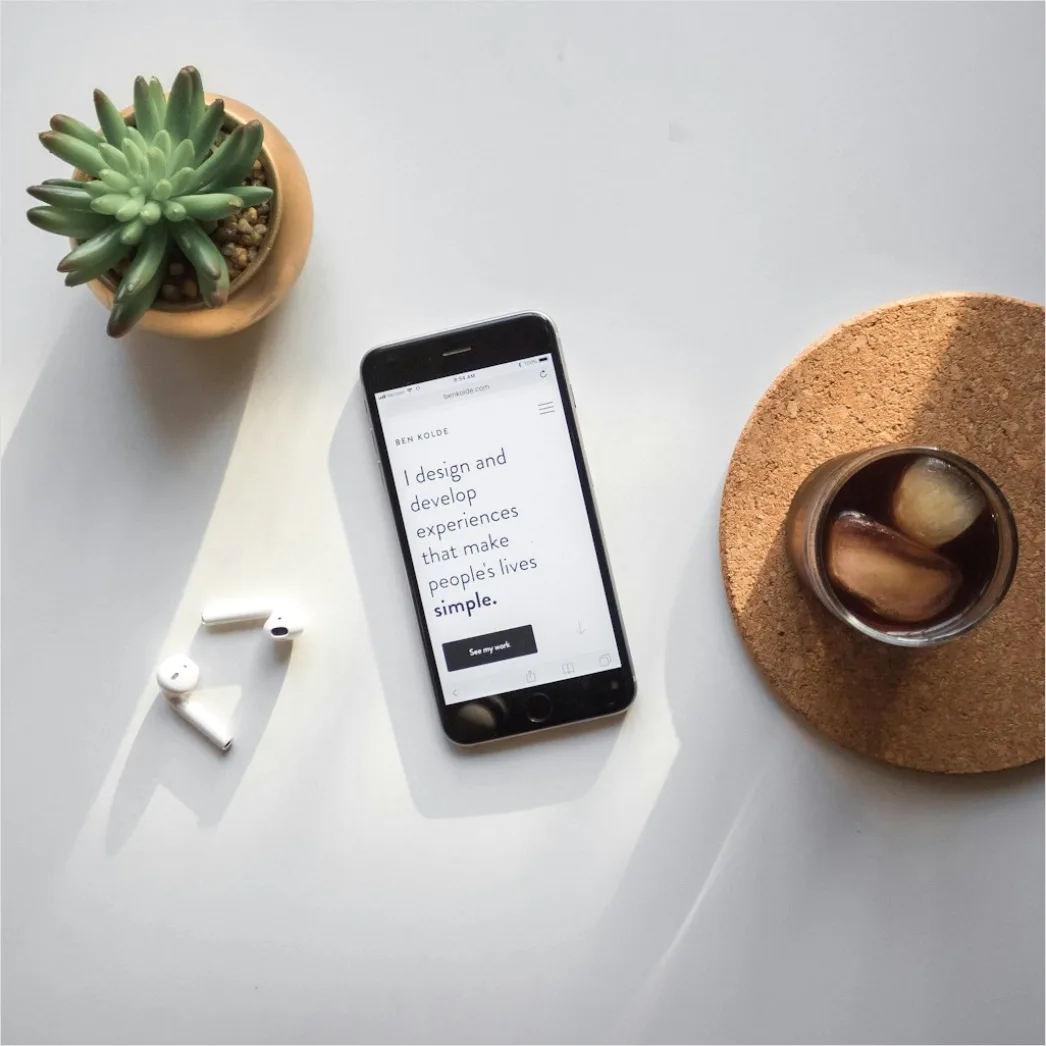Detail Smartphone Flat Lay Aesthetic Number 9
