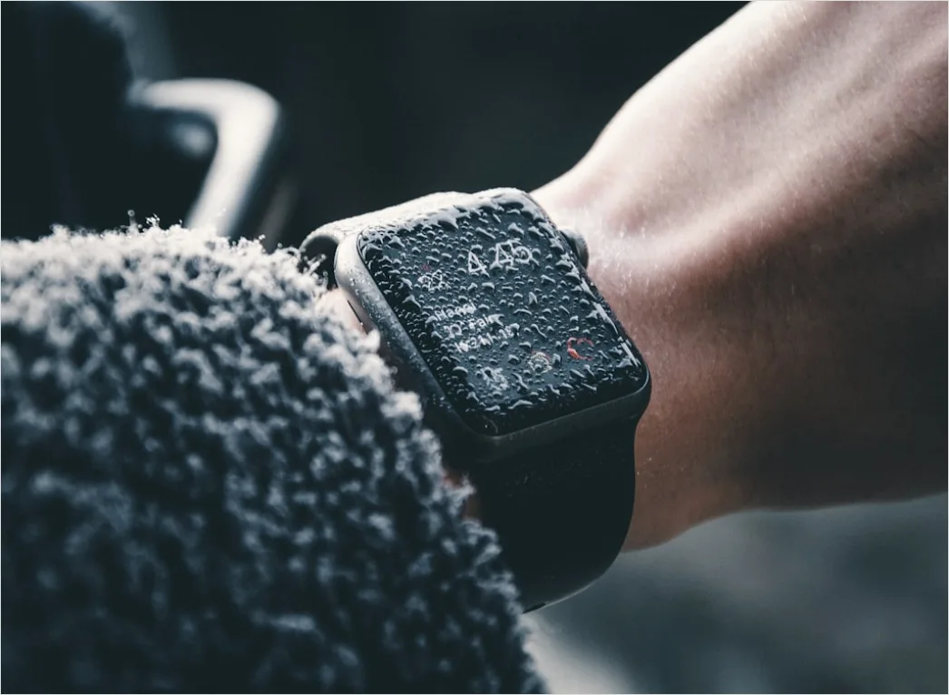 Detail Smartwatch On Wrist Close Up Number 9
