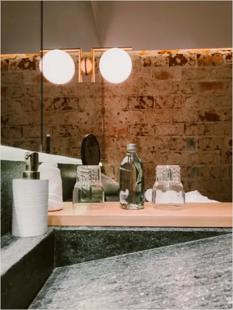 Detail Soap Dispenser Bathroom Counter Number 15