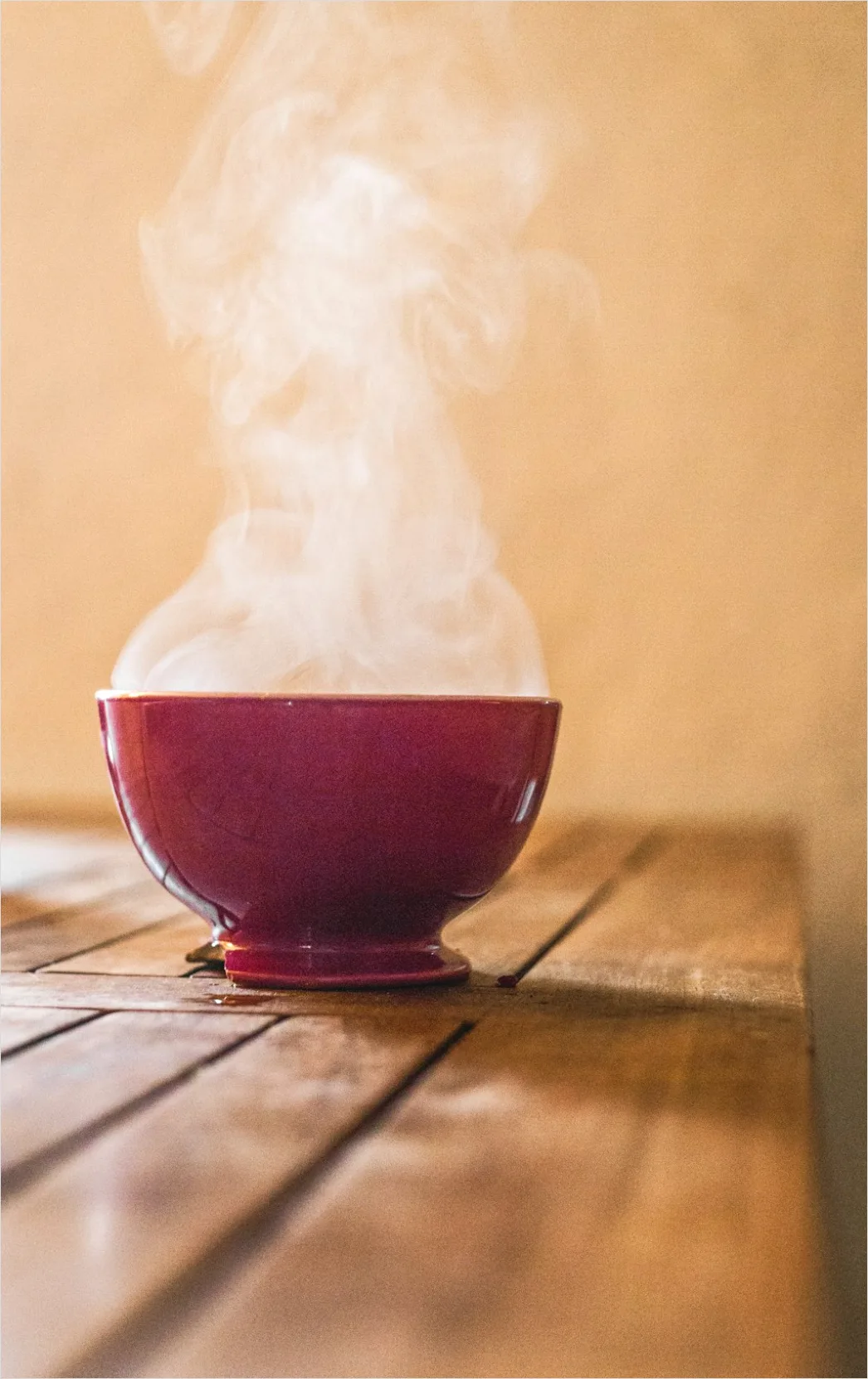 Detail Steam Rising From Soup Bowl Cozy Number 2