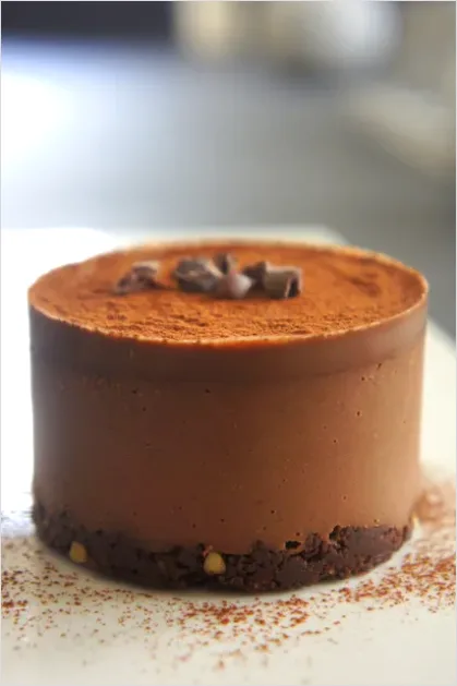 Detail Sugar Free Dessert Chocolate Mousse Bowl Number 3