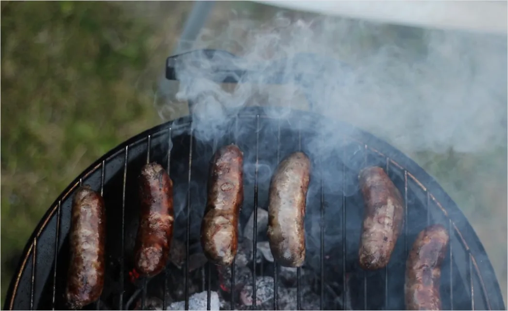 Detail Summer Bbq Grill Smoke Burger Flip Number 16