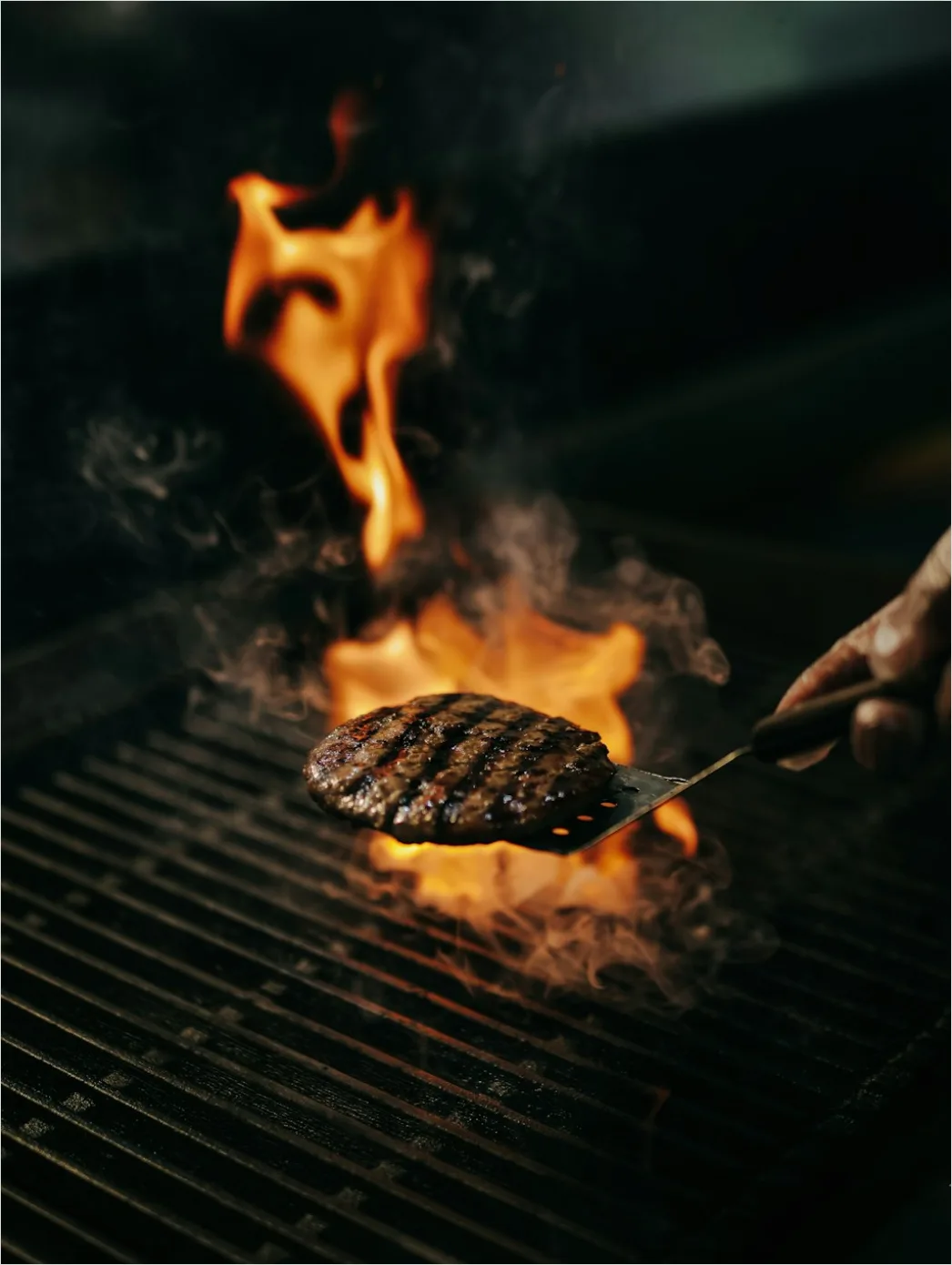Detail Summer Bbq Grill Smoke Burger Flip Number 9