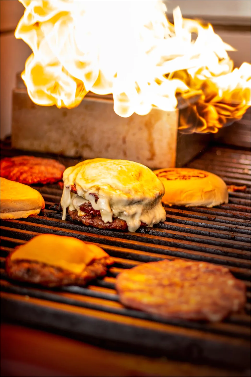 Detail Summer Bbq Grill Smoke Burger Flip Number 10