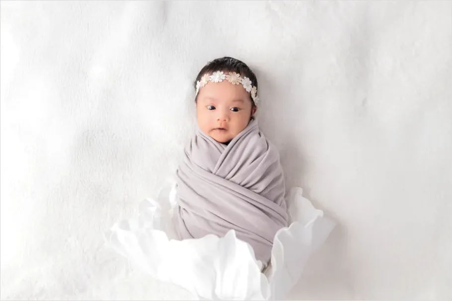 Detail Swaddled Newborn Baby Soft Blanket Number 14