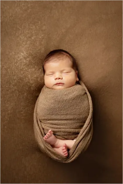 Detail Swaddled Newborn Baby Soft Blanket Number 7