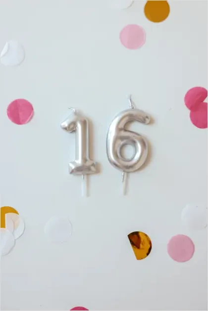 Detail Sweet Sixteen Party Sparkly Decor Number 5