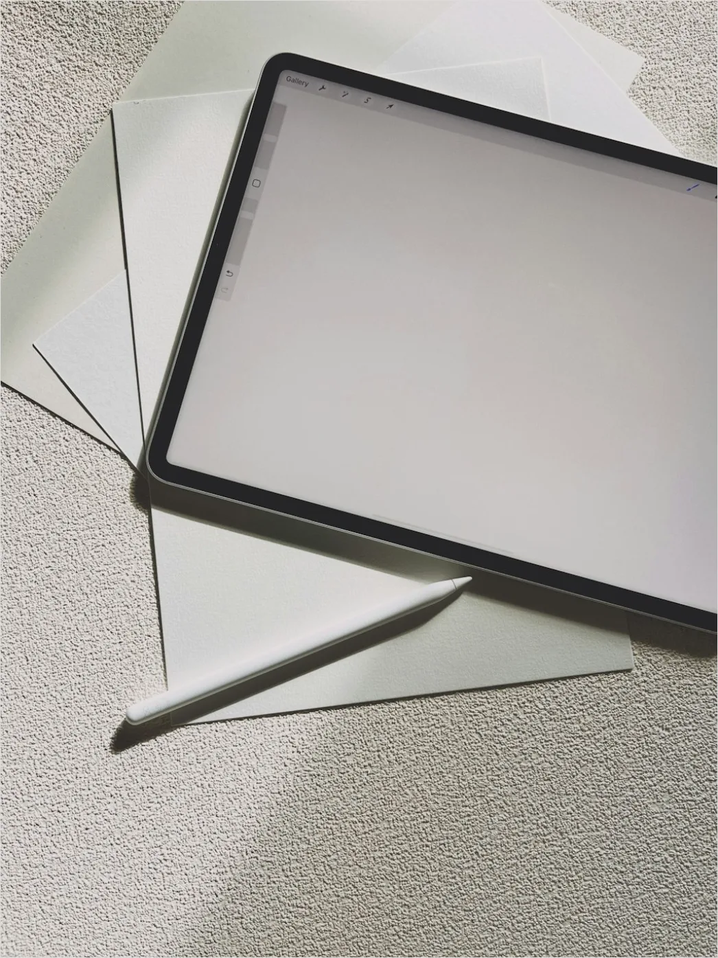 Detail Tablet Screen Mockup Flat Lay Number 8