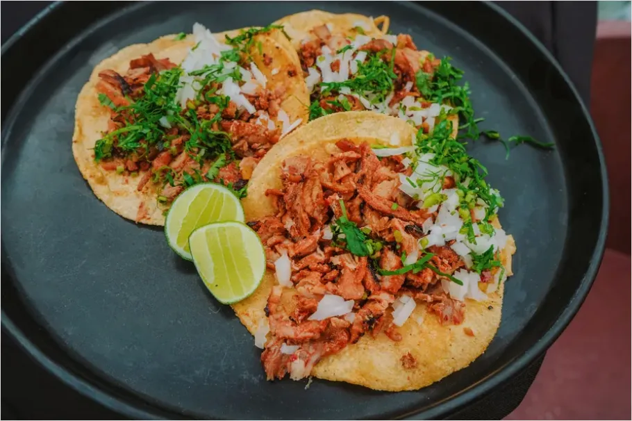Detail Tacos Al Pastor Street Style Plate Number 11