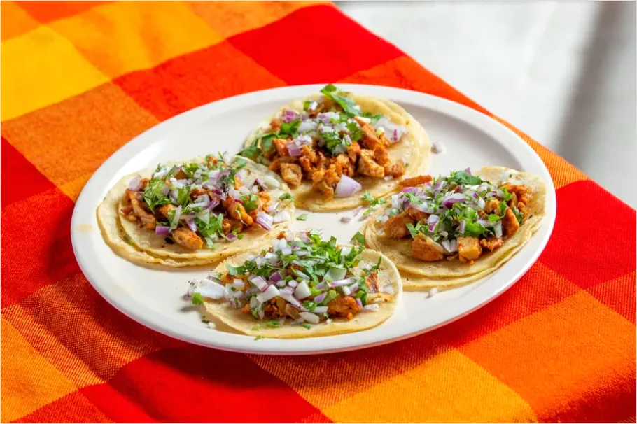 Detail Tacos Al Pastor Street Style Plate Number 13
