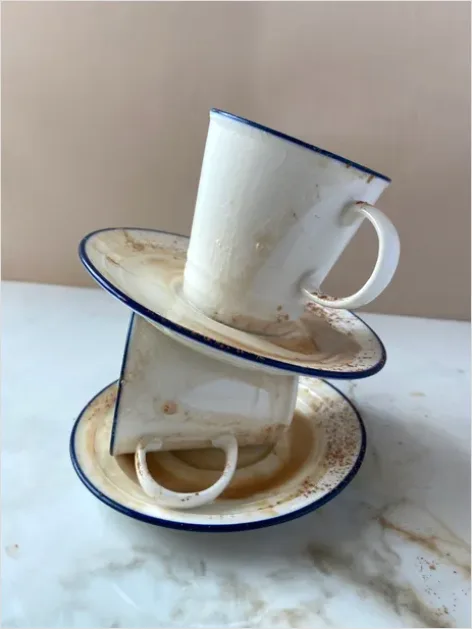 Detail Tea Cup And Saucer Number 15