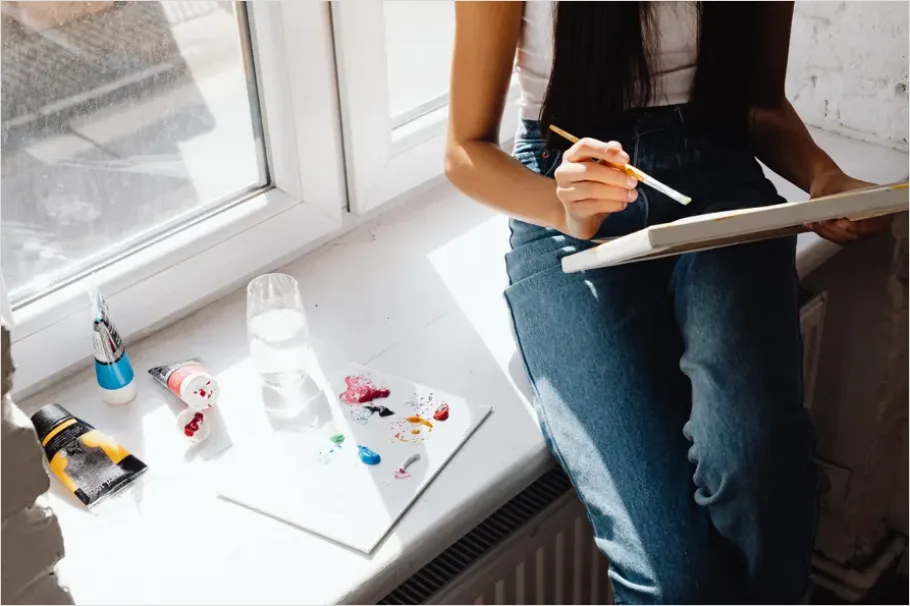 Teen Creativity Painting Canvas At Home 6a88