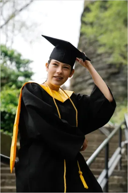 Detail Teen Graduation Cap And Gown Portrait Number 8