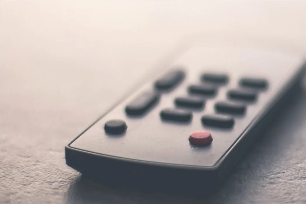 Detail Television Remote Control Close Up Number 11