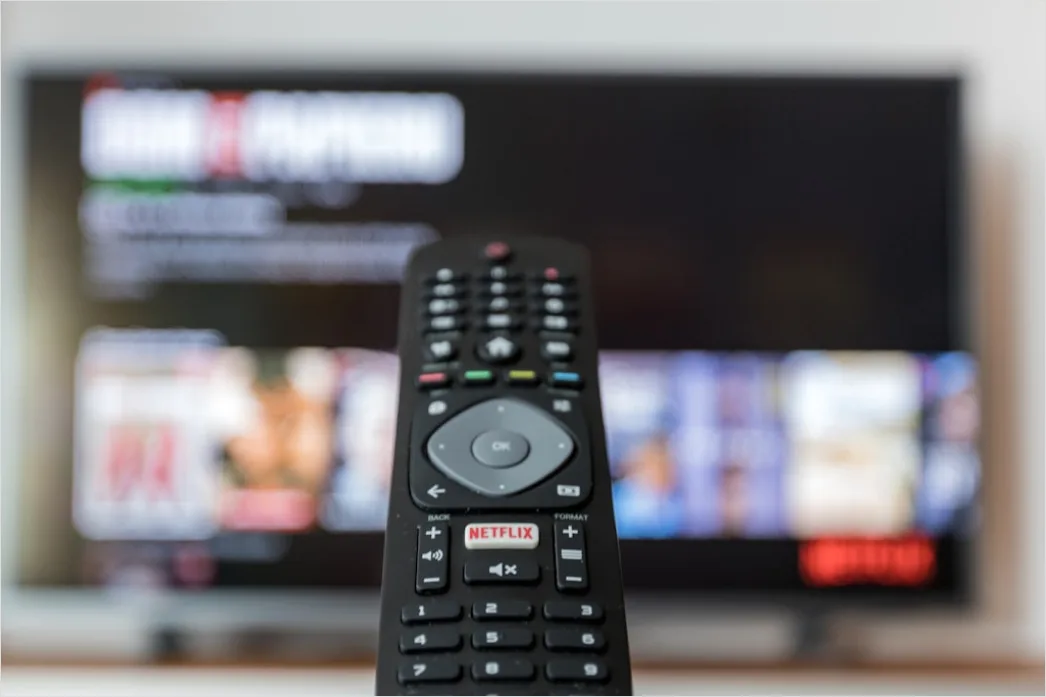 Detail Television Remote Control Close Up Number 3