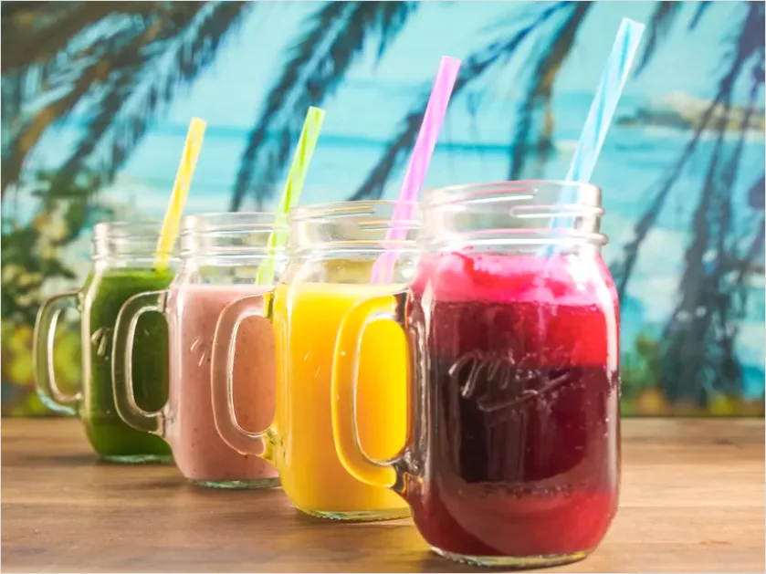 Detail Vegan Breakfast Smoothie Jar Mason Number 2