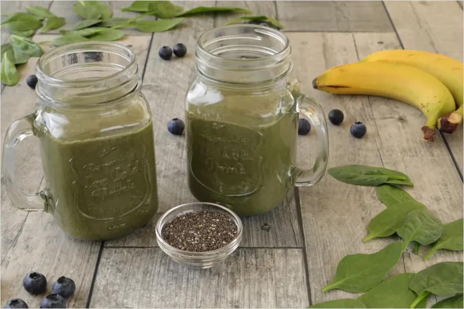 Detail Vegan Breakfast Smoothie Jar Mason Number 11