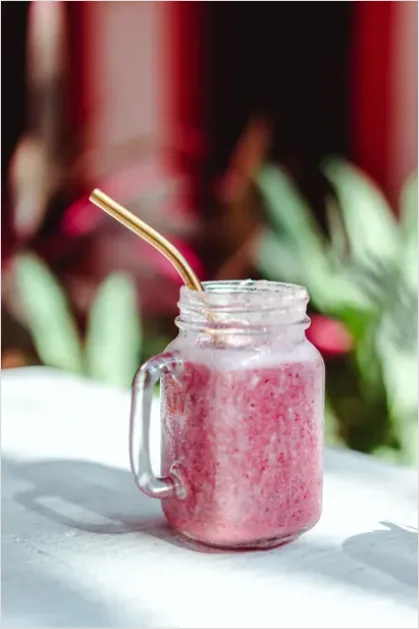 Detail Vegan Breakfast Smoothie Jar Mason Number 15