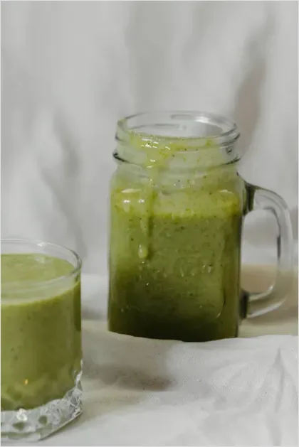 Detail Vegan Breakfast Smoothie Jar Mason Number 16