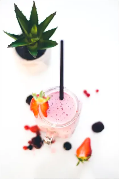 Detail Vegan Breakfast Smoothie Jar Mason Number 5