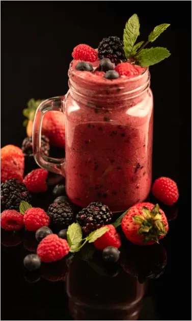 Detail Vegan Breakfast Smoothie Jar Mason Number 7