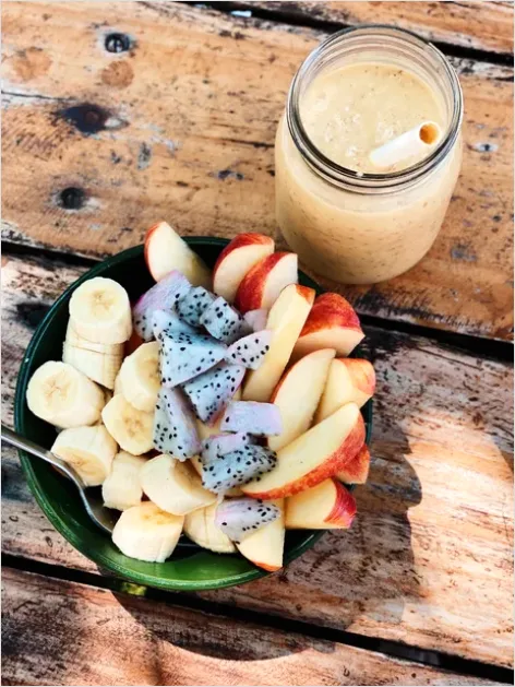 Detail Vegan Breakfast Smoothie Jar Mason Number 9