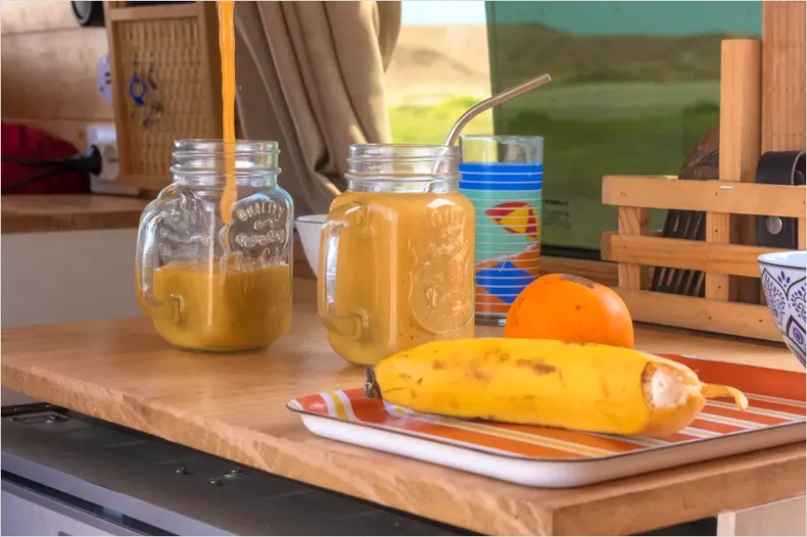 Detail Vegan Breakfast Smoothie Jar Mason Number 10