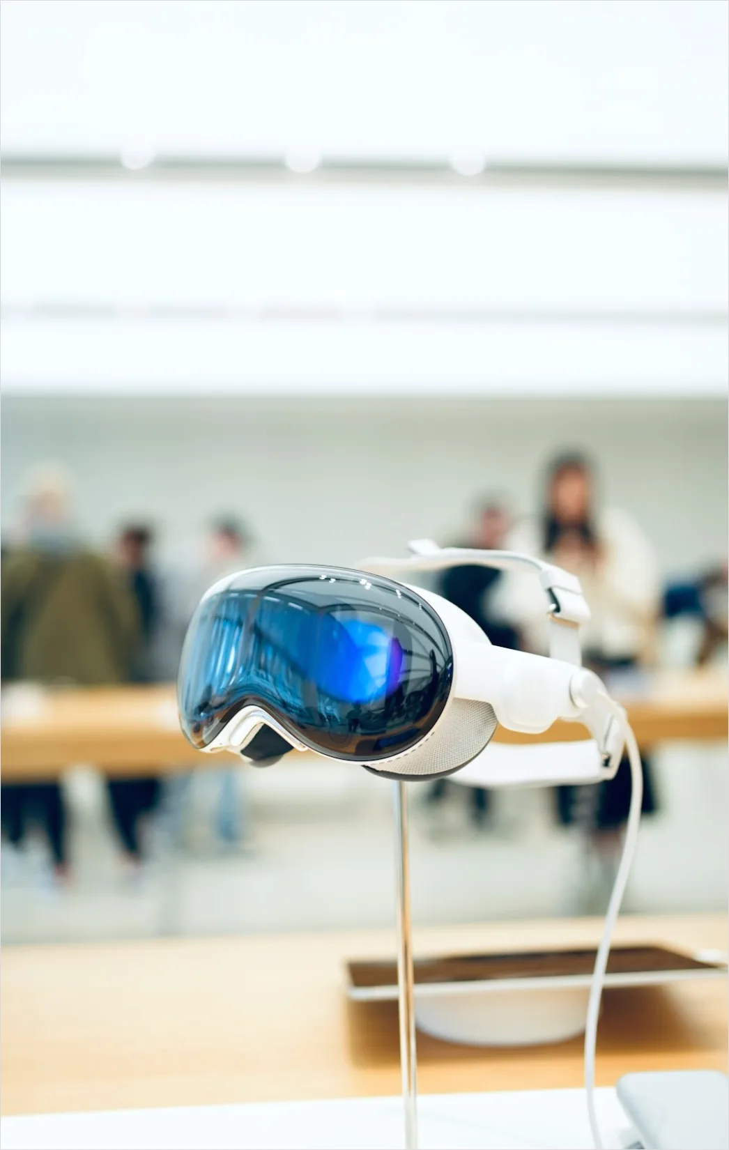 Detail Vr Headset On Table Number 4
