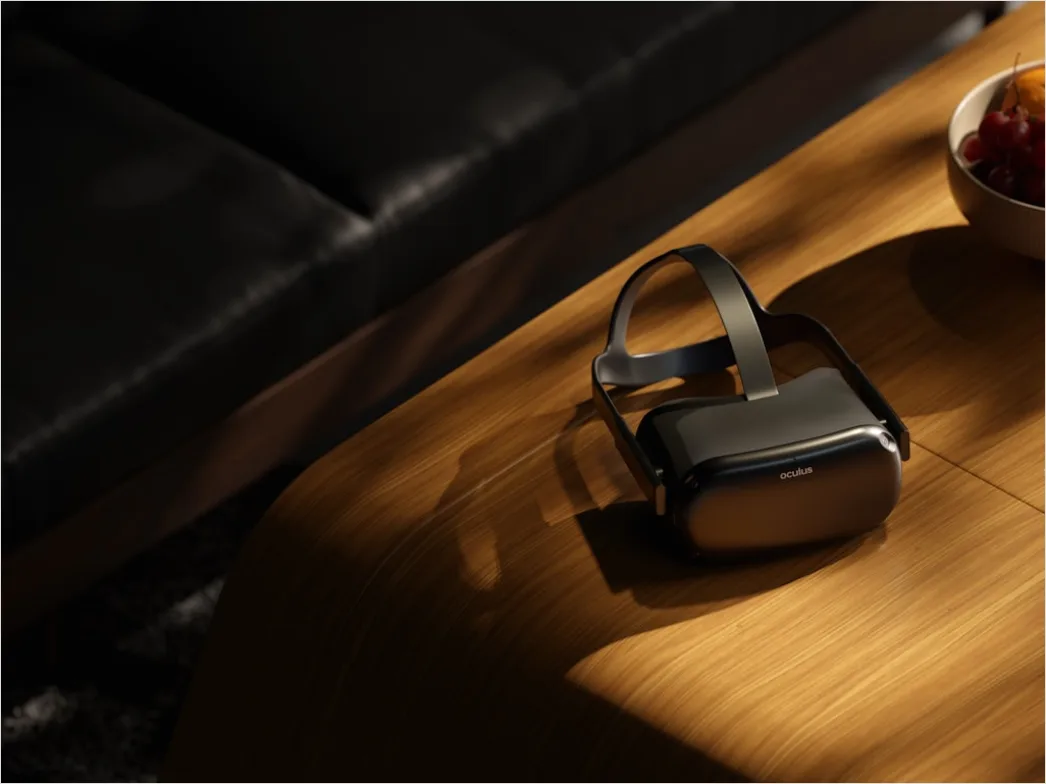 Detail Vr Headset On Table Number 10
