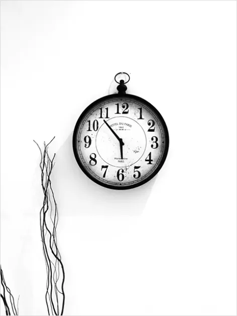 Detail Wall Clock Modern Minimal Number 16