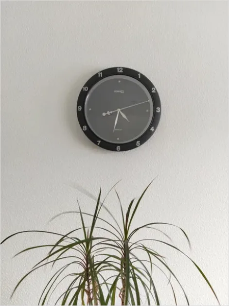 Detail Wall Clock Modern Minimal Number 4