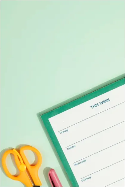 Detail Weekly Meal Plan Printable Aesthetic Number 7