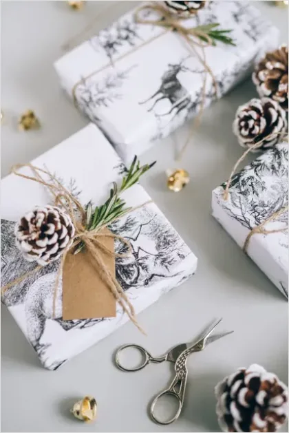 Detail Wrapping Paper And Scissors Number 4