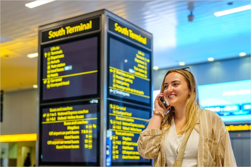 Detail Airport Departure Board Close Up Number 4