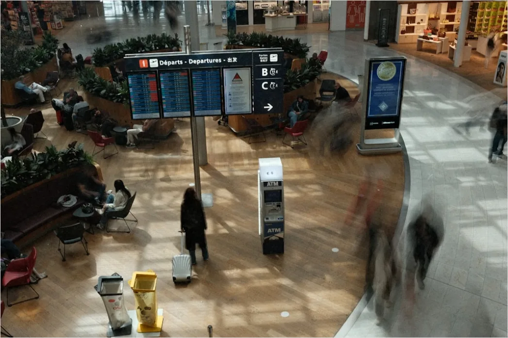 Detail Airport Departure Board Close Up Number 10