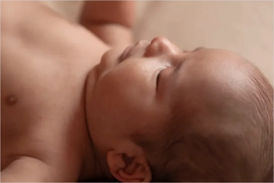 Baby Portrait Sleeping Close Up 09fc