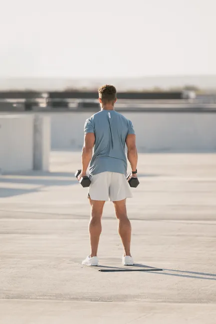 Detail Back Workout With Dumbbells Routine Number 9